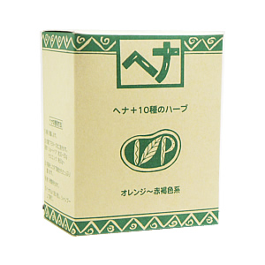 ナイアード　ヘナ2（ヘナ＋10種のハーブ）　100g　色＝オレンジ〜赤褐色