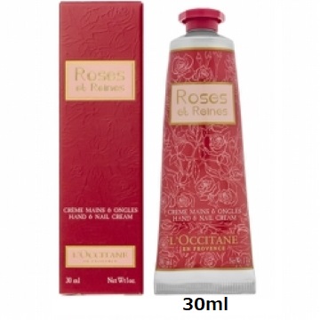 ロクシタン ローズ ベルベット ハンド ネイルクリーム 30ml シルクロード化粧品 ブランド化粧品販売